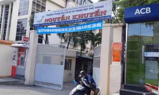 Trường THCS- THPT Nguyễn Khuyến, TPHCM đang là nơi sở hữu nhiều danh hiệu thủ khoa, á khoa nhất cả nước