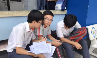 Thí sinh dự thi vào lớp 10 năm học 2020-2021