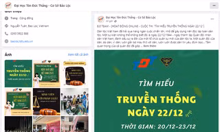 Dùng hình ảnh lính Mỹ quảng bá cuộc thi tìm hiểu ngày truyền thống quân đội