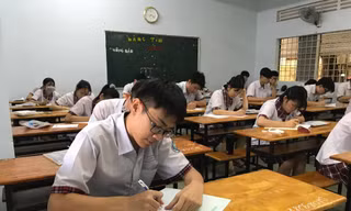 Thí sinh tham gia kỳ thi tốt nghiệp THPT 2021