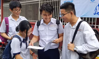 Thí sinh dự thi THPT Quốc gia 2019