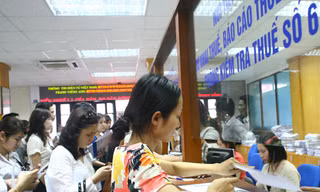 Thu ngân sách nhà nước tháng 1/2022 giảm so với cùng kỳ năm trước
