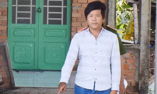 Trung bị công an khởi tố bắt tạm giam. Ảnh công an cung cấp