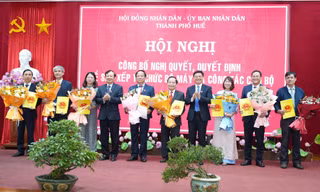 Huế thành lập mới 5 cơ quan chuyên môn thuộc UBND thành phố