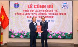 Bệnh viện Trung ương Huế có tân Phó Giám đốc