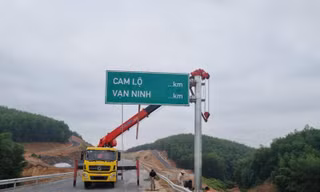 Ngày cuối chạy nước rút trên công trình dự án cao tốc Cam Lộ - La Sơn