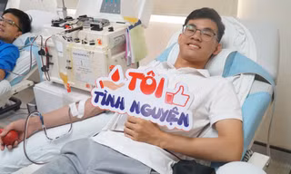 Thanh niên Huế hiến tiểu cầu cho bệnh nhi được phẫu thuật tim miễn phí