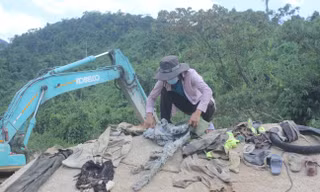 Phát hiện nhiều vật dụng nghi của nạn nhân mất tích tại Rào Trăng 3