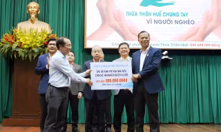 Vận động hỗ trợ hơn 7 tỷ đồng giúp hộ nghèo miền núi TT-Huế xóa nhà tạm