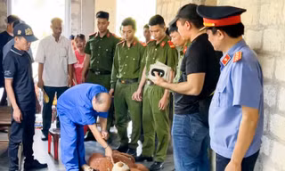 Thực nghiệm hiện trường vụ sát hại người tình gây rúng động tại Huế