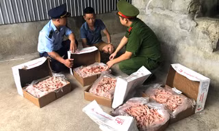 Phát hiện 1 tấn chân gà gắn 'tên lạ' mua qua mạng, không rõ nguồn gốc