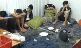 Phát hiện quả tang các đối tượng có dấu hiệu liên quan hành vi tàng trữ, sử dụng chất ma túy trái phép cùng các tang vật