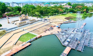 Sân khấu chung kết Hoa hậu Việt Nam 2024 tại Huế có gì đặc biệt?