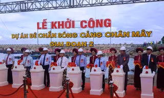 TT-Huế khởi công xây dựng đê biển chắn sóng trị giá 757 tỷ đồng