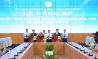 Công bố các quyết định về công tác cán bộ tại tỉnh TT-Huế