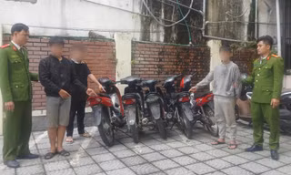 Nhóm trộm nhí gây loạt vụ 'nhảy xe' trong thời gian ngắn