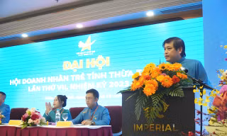 Anh Trần Đức Minh tái đắc cử Chủ tịch Hội doanh nhân Trẻ tỉnh TT-Huế