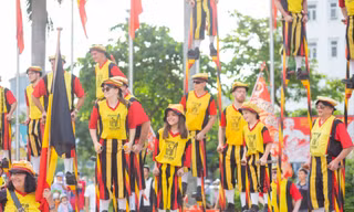 Đại tiệc sắc màu văn hóa 4 phương khuấy động xứ Huế
