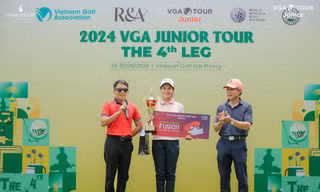 Nguyễn Viết Gia Hân lần đầu vô địch VGA Junior Tour