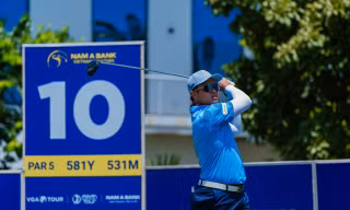 Golfer Thái Lan dẫn đầu Việt Nam Masters 2024