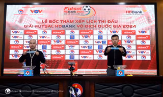 8 đội bóng tranh tài tại giải futsal vô địch quốc gia 2024 