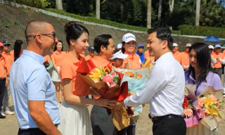 Toàn cảnh lễ khai mạc Tiền Phong Golf Championship mùa thứ 8