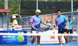 Khởi tranh Giải pickleball các câu lạc bộ quốc gia 2024