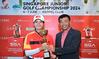 Golfer Việt Nam thi đấu thành công tại giải Singapore Golf Junior Championship