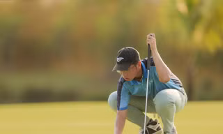 Golfer Lê Minh Nghĩa 