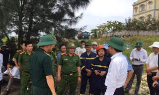 Quảng Trị: Hai vợ chồng mất tích khi đi đánh cá trên biển