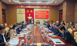Đoàn kiểm tra của Bộ Chính trị làm việc tại Quảng Trị
