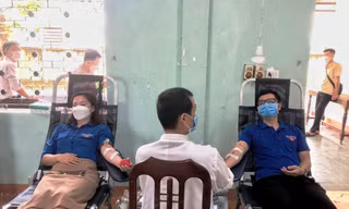 Tiếp nhận 490 đơn vị máu từ ngày hội những giọt hồng hè 2022
