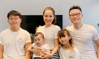 Một ngày của gia đình Hoàng Bách thời Covid-19