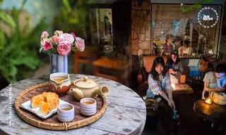 Đà Nẵng: Dừng chân một chút, ăn miếng bánh uống ngụm trà, chill với view cực xịn