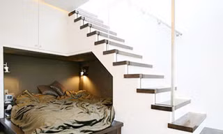 Những ý tưởng lạ cho gầm cầu thang