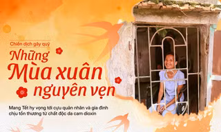 Phát động Chiến dịch ‘Những mùa xuân nguyên vẹn’ - Tết vì nạn nhân chất độc da cam 
