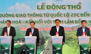 Khởi động tuyến đường gần 2.000 tỷ kết nối Khánh Hòa - Ninh Thuận - Lâm Đồng