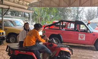 Bát nháo mô tô, ô tô địa hình 'Tiểu sa mạc Sahara'
