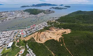 Dân bất an khi dự án đô thị hướng biển Nha Trang nổ mìn liên tục 