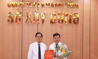 Chủ tịch UBND tỉnh Khánh Hòa bổ nhiệm lãnh đạo 2 sở