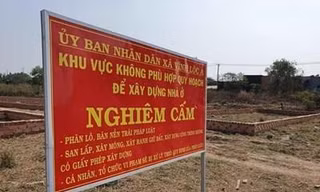 Khởi tố đối tượng thuê đất công rồi phân lô, bán nền