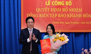 Báo Khánh Hoà có Tổng Biên tập mới
