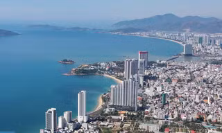 Không gian thành phố Nha Trang sẽ được mở rộng về phía Diên Khánh - Ninh Hoà. Ảnh CÔNG HOAN.