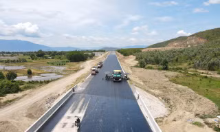 Cao tốc Vân Phong - Nha Trang dự kiến vượt tiến độ nửa năm