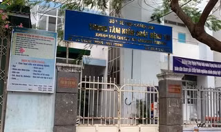 Trụ sở Trung tâm Kiểm soát bệnh tật tỉnh Khánh Hoà. Ảnh L.H