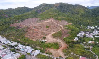 Dự án khu biệt thự hướng biển ở Nha Trang làm trên đất rừng, không có trong quy hoạch
