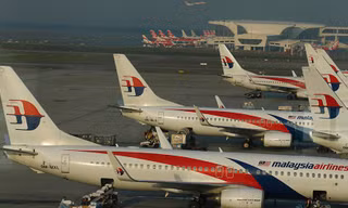 Máy bay tại sân bay Kuala Lumpur