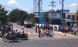 Hiện trường vụ tai nạn