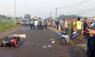 Thầy giáo tử vong trên đường đi dạy học