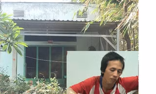 Nghi can Luận và căn nhà nơi y đang sinh sống